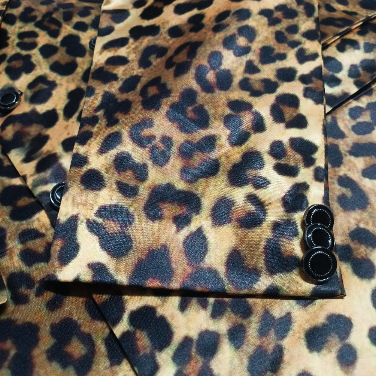 Leopard Printed Blazer