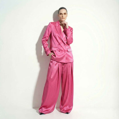 Custom tailored suit set, side view - ARTSAY
