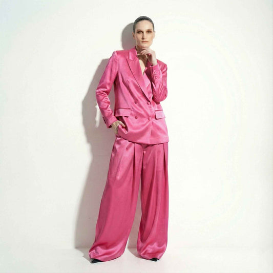 Custom tailored suit set, side view - ARTSAY