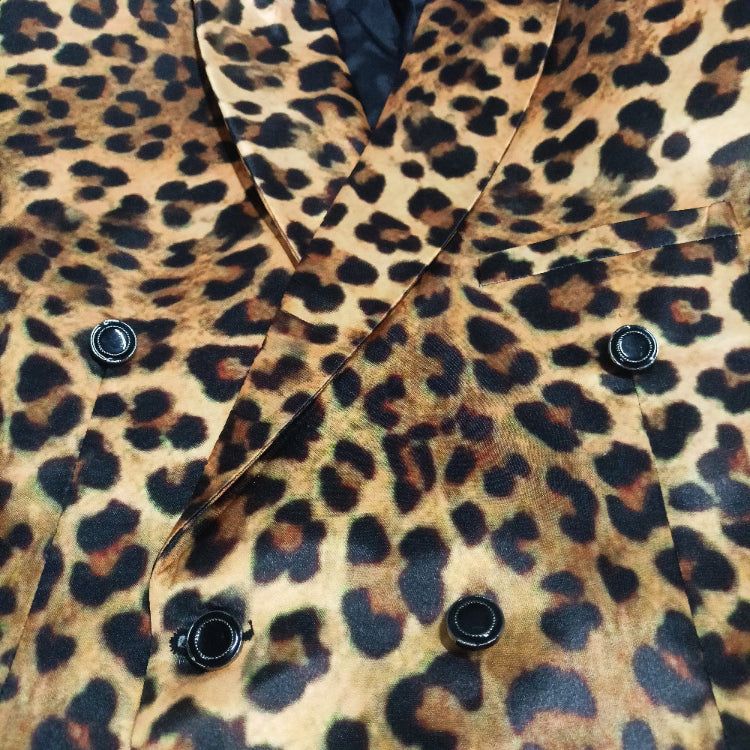 Leopard Printed Blazer