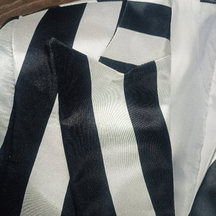 Luxury Stripe Suit Set