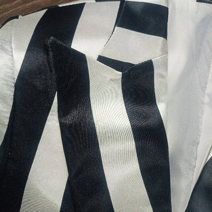 Luxury Stripe Suit Set