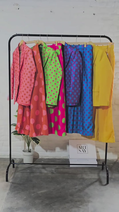 Polka Dot Women Suit
