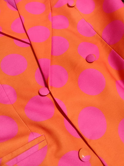 Solar Pop Polka Dot Blazer