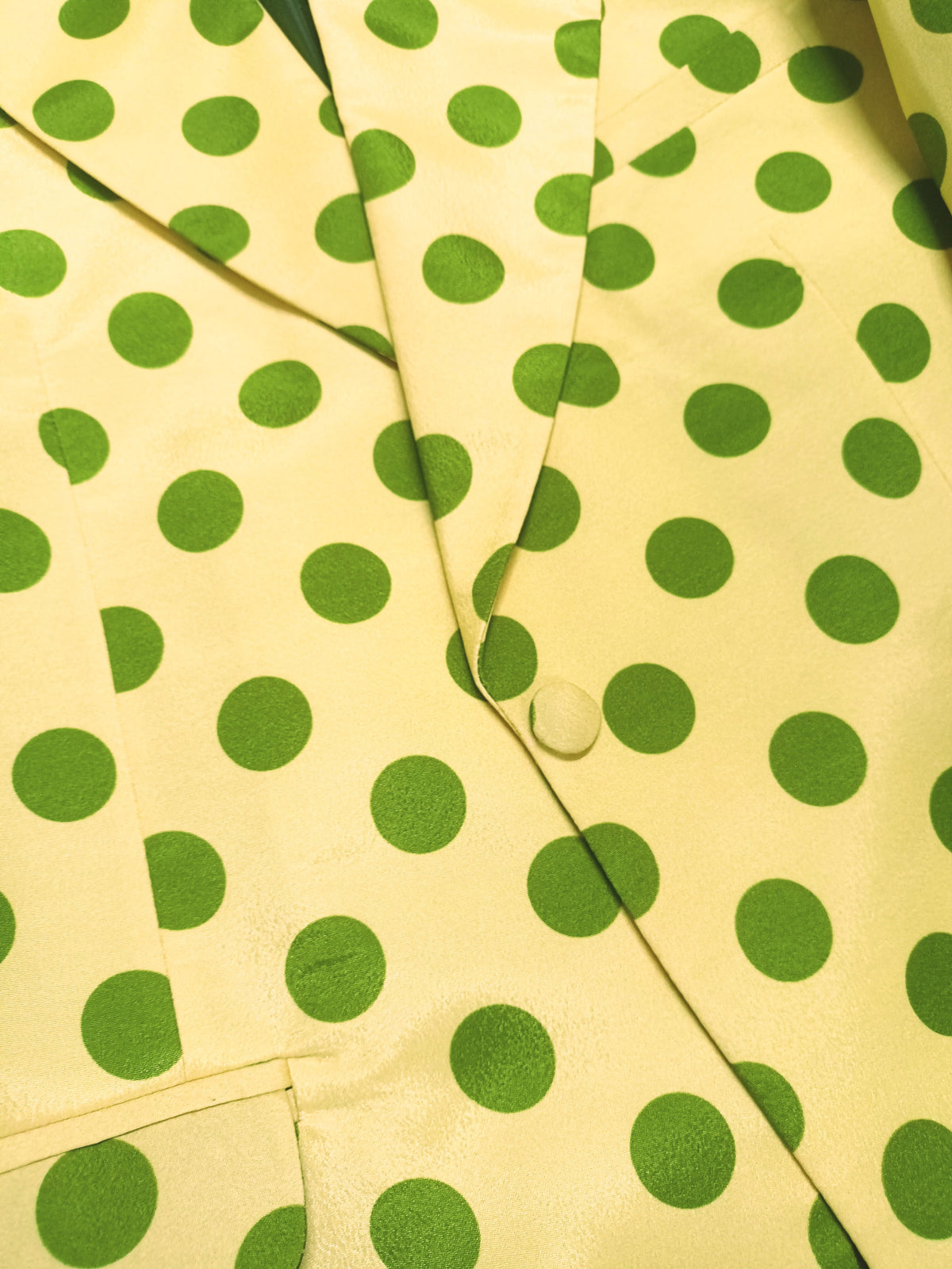 Olive Polka Dot Set