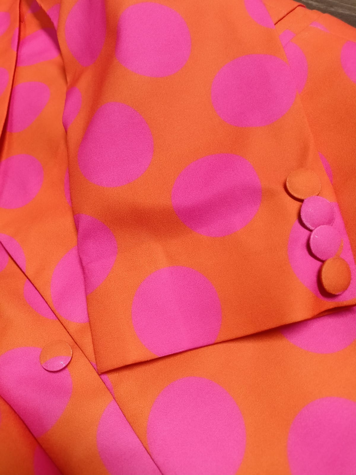 Solar Pop Polka Dot Blazer