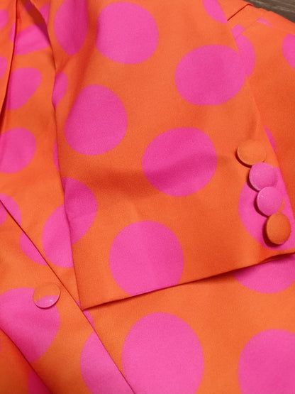 Solar Pop Polka Dot Blazer