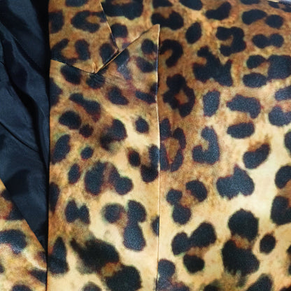 Leopard Printed Blazer