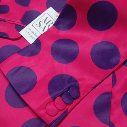 Pink Polka Dots Suit